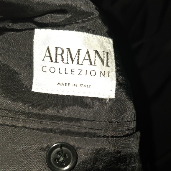 Armani Collezioni Black Tuxedos Premium Wool - Picture 8 of 14